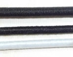 Резина шляпная 2 мм белый, чёрный